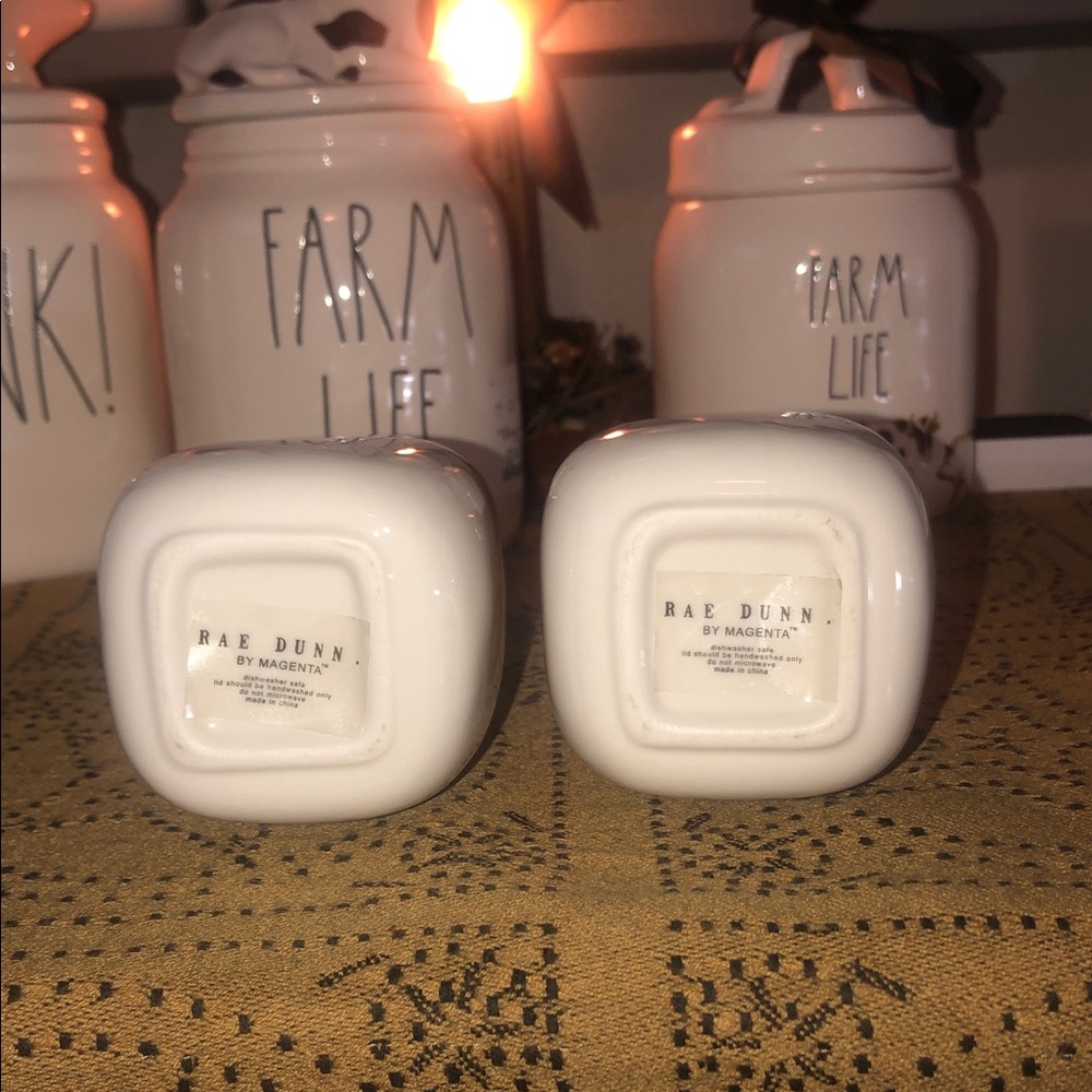 Rae Dunn Salt & Pepper Shakers with Cork Tops - Picture 6 of 10